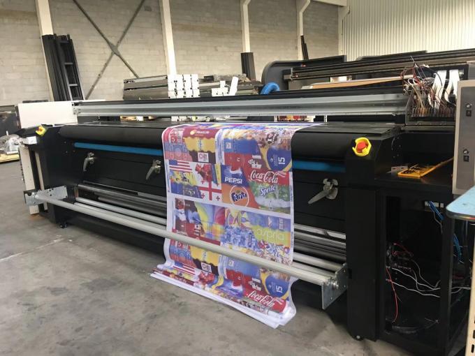 Двойная печатная машина флага цвета КМИК/направляет к печатной машине ткани с 3 Эпсон 4720 голов печати 2
